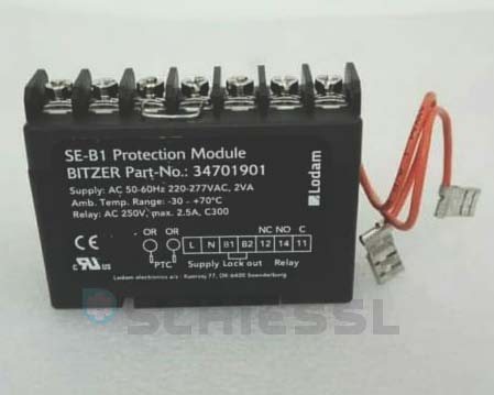 více o produktu - Ochrana vinutí SE-B1, 347019-05, 24V, DC, Bitzer